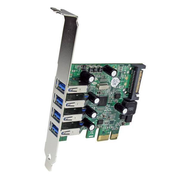 StarTech 4 Port USB 3.0 PCI Express Card with UASP Support Product Image 2