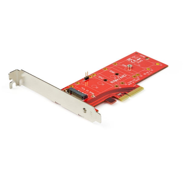 StarTech x4 PCIe 3.0 to M.2 PCIe SSD Adapter for M.2 SSD (NVMe/AHCI) Main Product Image