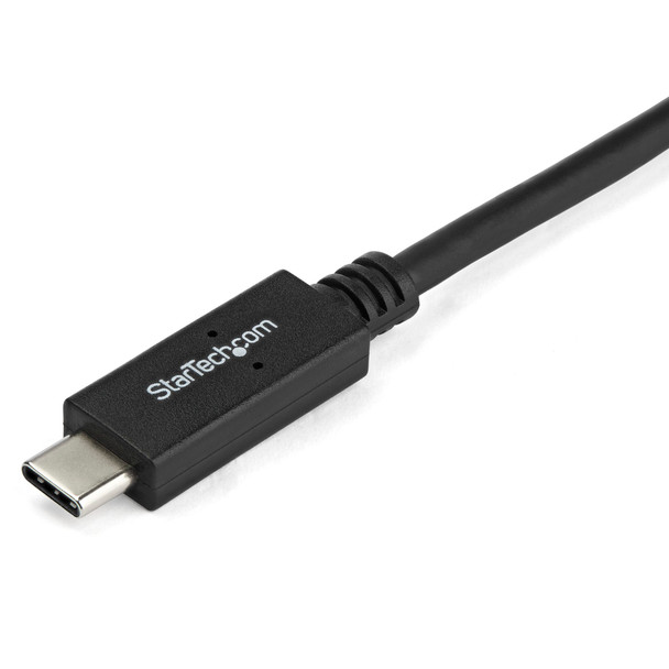 StarTech 6.6 ft / 2 m USB-C to DVI Cable - 1920 x 1200 - Black Product Image 2