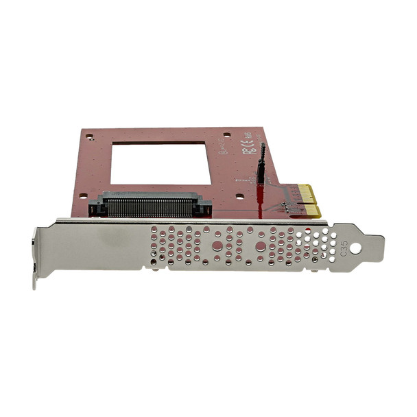 StarTech U.2 to PCIe Adapter - 2.5in U.2 NVMe SSD - SFF-8639 - x4 PCIe Product Image 3