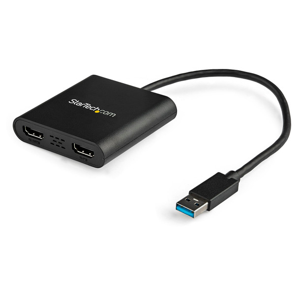 StarTech USB 3.0 to Dual HDMI Adapter - HDMI USB Adapter - USB HDMI Main Product Image