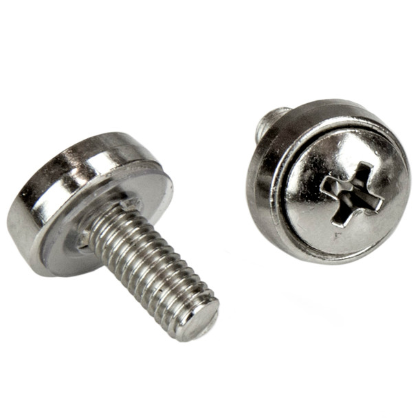 StarTech M5 Cage Nuts and M5 Rack Screws - 20 PKG - M5 Screws & Nuts Product Image 2