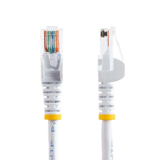 StarTech 7m White Cat5e Ethernet Patch Cable - Snagless Product Image 2