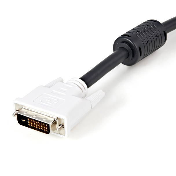 StarTech 2m Male to Male DVI-D Dual Link Monitor Cable Product Image 2