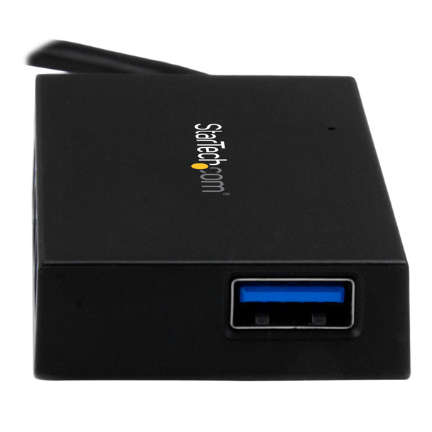 StarTech 4 Port USB C Hub - C to 4x A - USB 3.0 Hub w/ Power Adapter Product Image 3