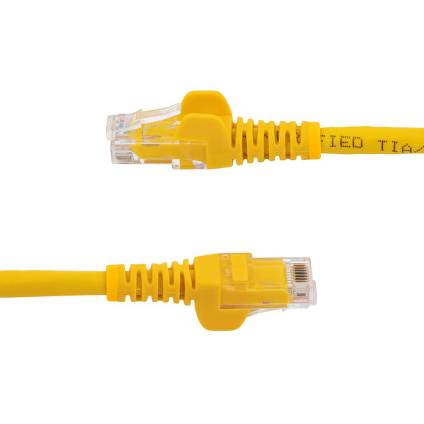 StarTech 10m Cat6 Patch Cable with Snagless RJ45 Connectors - Yellow Product Image 3