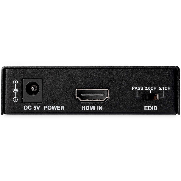 StarTech 4K HDMI Audio Extractor with 4K 60Hz Support - HDR Product Image 3