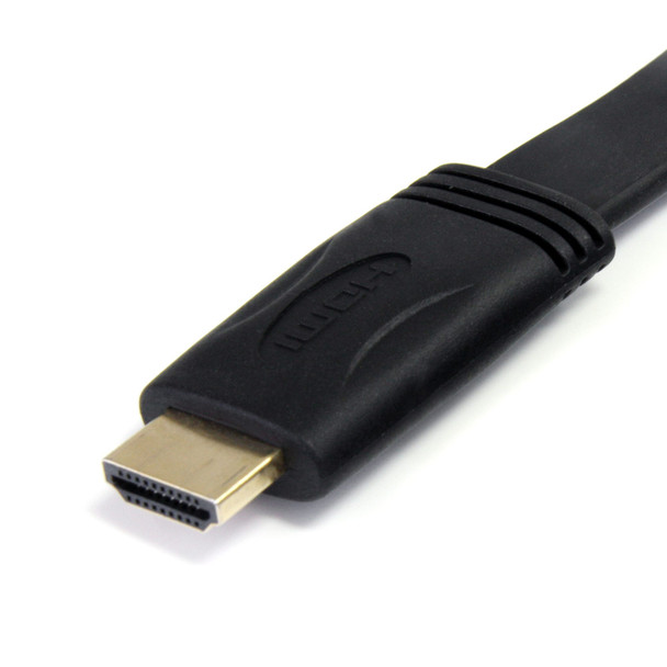 StarTech 5m Flat HDMI to HDMI Cable with Ethernet - Ultra HD 4k x 2k Product Image 2