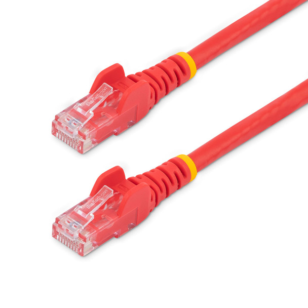 StarTech 15m Red Snagless Cat6 UTP Patch Cable - ETL Verified Main Product Image