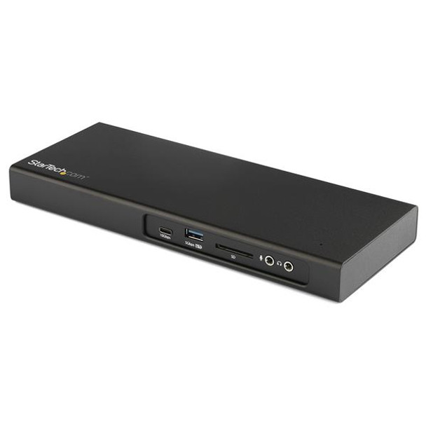 Image for StarTech Dual 4K 60Hz Monitor Thunderbolt 3 Dock - PCIe M.2 Slot and SD Reader AusPCMarket