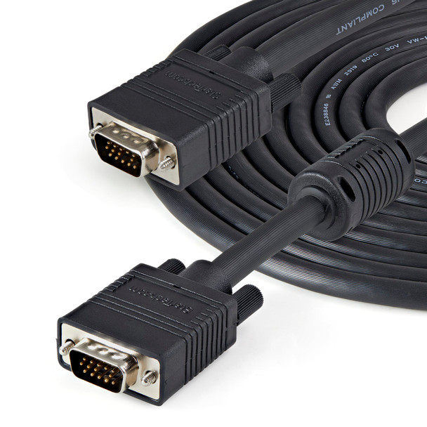 StarTech 15m Coax High Resolution Monitor VGA Cable - HD15 M/M Product Image 4