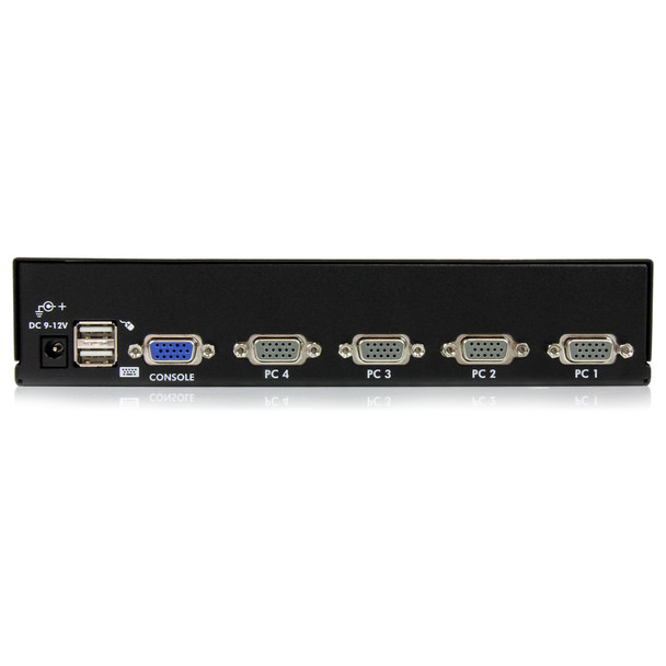 StarTech 4 Port 1U Rackmount USB KVM Switch with OSD Product Image 3