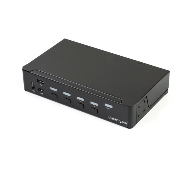 StarTech DisplayPort KVM Switch - 4-port - USB 3.0 Hub - 4K Main Product Image