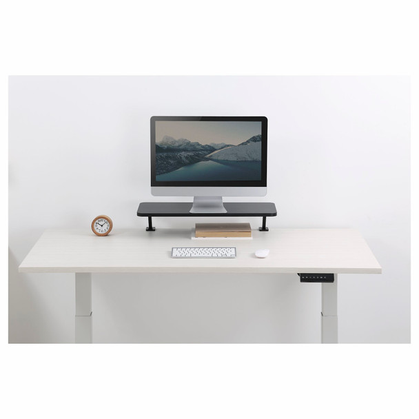 StarTech Monitor Riser Stand - Clamp on Monitor Shelf - Extra Wide Product Image 6