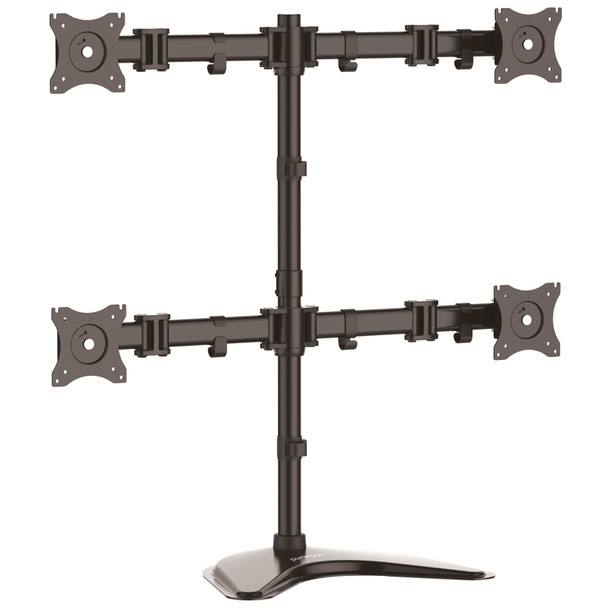 StarTech 4 Monitor Stand for up to 27in Monitors - Steel - Adjustable Main Product Image