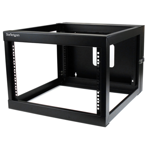 StarTech 6U Hinged Wallmount Open Frame Rack Cabinet - Server Rack Main Product Image