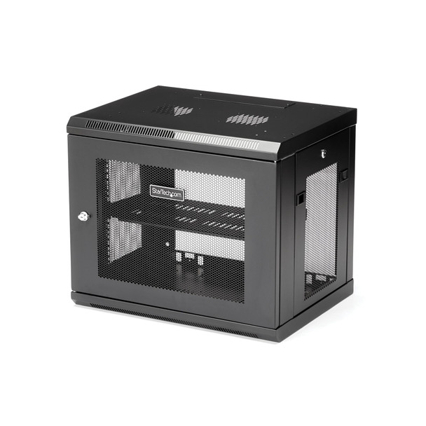 StarTech 9U Wall Mount Rack - Wall Mount Server and Network Cabinet Main Product Image