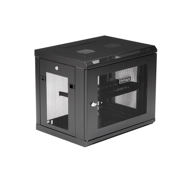 StarTech 9U Wall Mount Rack - Wall Mount Server and Network Cabinet Product Image 2