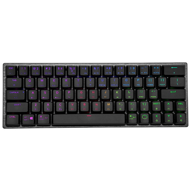 Cooler Master SK622 Black RGB Compact Wireless Mech Keyboard - Low Profile Blue Product Image 2