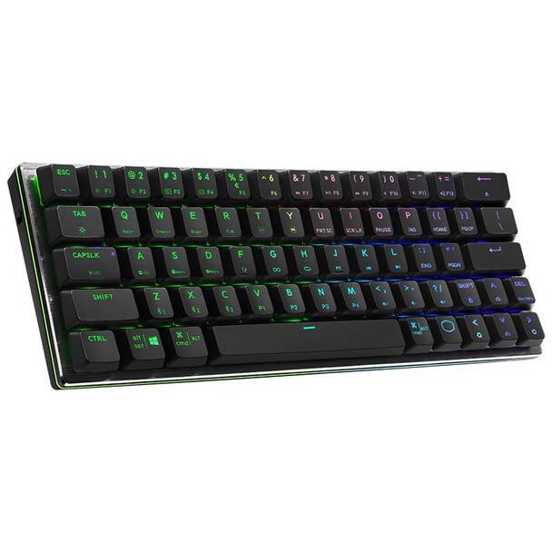 Image for Cooler Master SK622 Black RGB Compact Wireless Mech Keyboard - Low Profile Red AusPCMarket