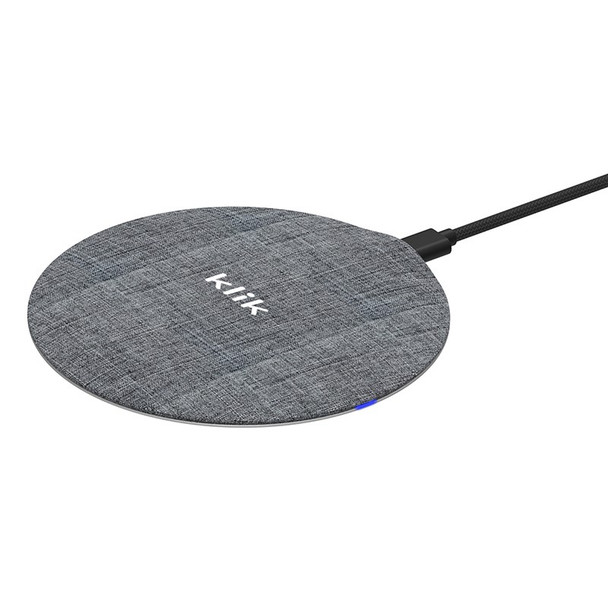 Image for Klik Qi Fabric Wireless 15W Charging Pad AusPCMarket