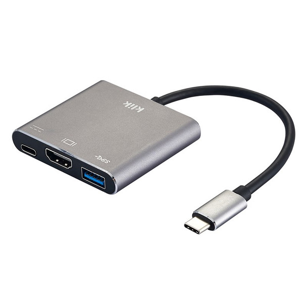 Image for Klik USB Type-C to HDMI/USB 3.0/USB-C Adapter AusPCMarket
