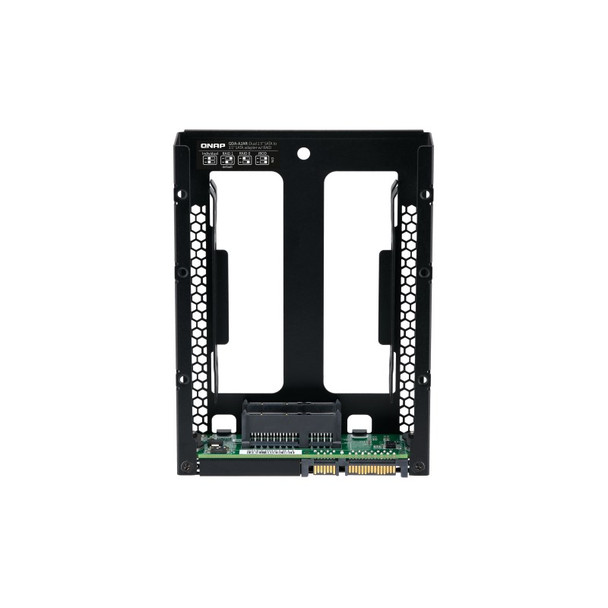 QNAP QDA-A2AR 2 Slot 2.5in SATA to 1 Slot 3.5in SATA Drive Bay Product Image 3