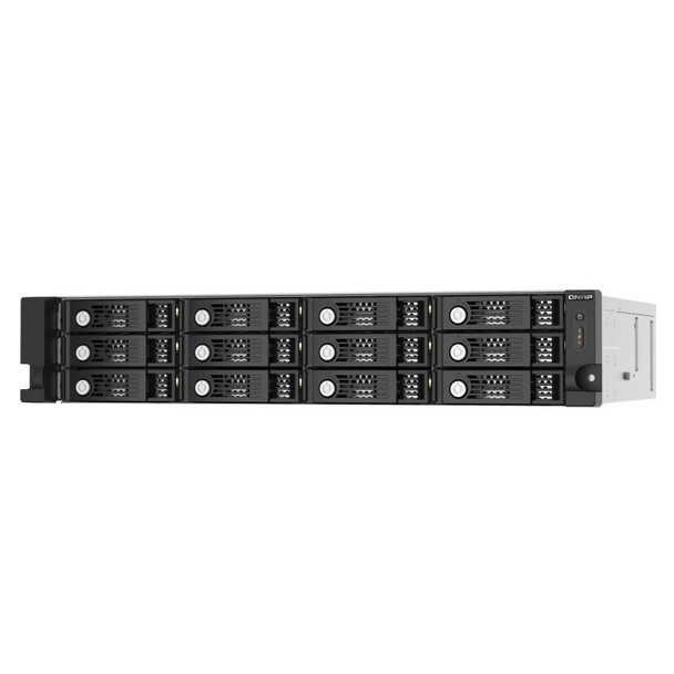 QNAP TL-R1220Sep-RP 12 Bay 2U Rackmount SAS Storage Expansion Enclosure Product Image 4