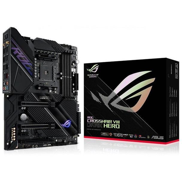 Asus ROG CROSSHAIR VIII Dark Hero AMD X570 ATX Gaming Motherboard Main Product Image