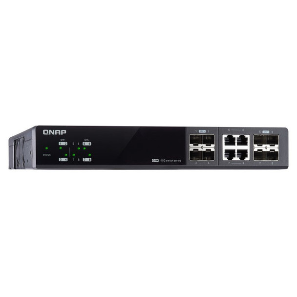QNAP QSW-M804-4C 4-Port 10GbE SFP+ + 4-Port 10GbE SFP+ Combo Web Managed Switch Product Image 8