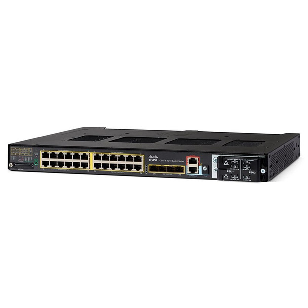 Cisco IE-4010-4S24P 24-Port Gigabit PoE+ Managed Switch with 4-Port SFP Main Product Image