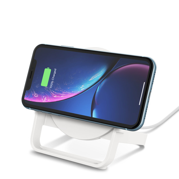 Belkin BoostCharge Wireless 10W Charging Stand - Power Supply Unit Not Included Product Image 2