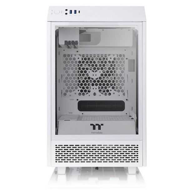 Thermaltake The Tower 100 Mini Tempered Glass M-ITX Case - Snow Edition Product Image 3