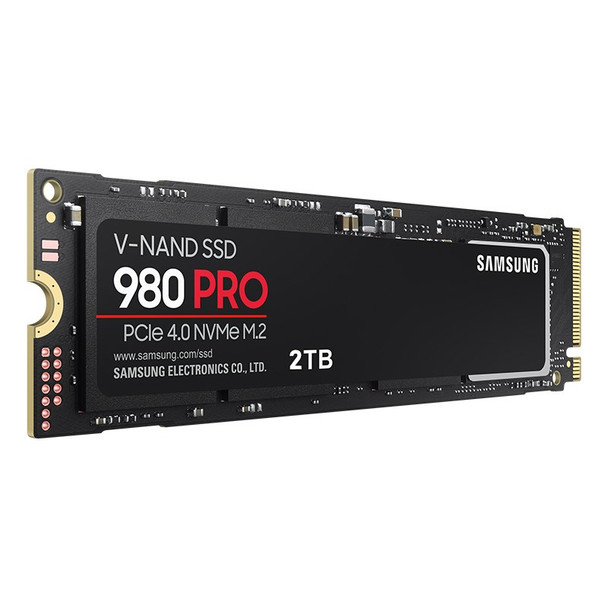 Samsung 980 Pro 2TB PCIe 4.0 NVMe M.2 SSD - MZ-V8P2T0BW Main Product Image