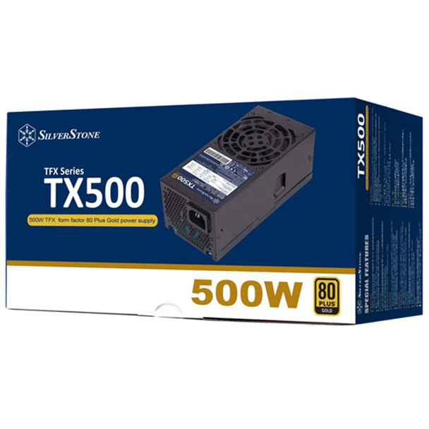 Silverstone TX500 500W Gold 80 PLUS Gold Non-Modular TFX PSU Product Image 2