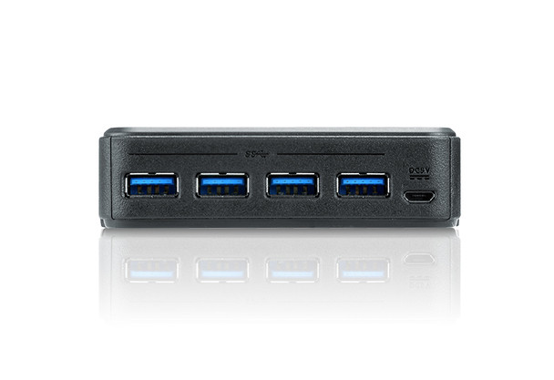 Aten 2 Port USB 3.0 Peripheral Switch - switches four USB devices between 2 different computers Product Image 3