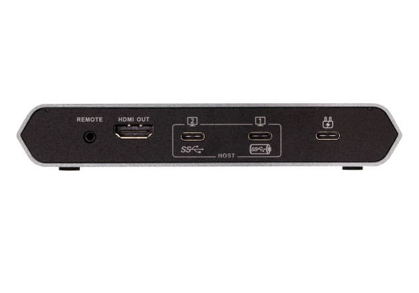 Aten 2 Port USB-C Gen 1 Dock Switch with Power Pass-Through - Supports Samsung DeX mode and Huawei desktop mode Product Image 3