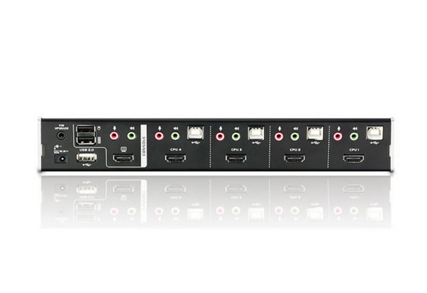 Aten 4 Port USB 2.0 HDMI KVMP Switch - supports up to 1920 x 1200 @ 60 Hz - Video DynaSync Product Image 3