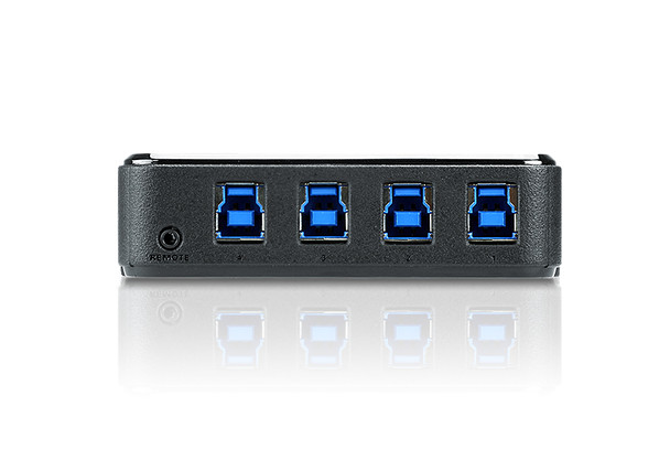 Aten 4 Port USB 3.0 Peripheral Switch - switches four USB devices between 4 different computers Product Image 2