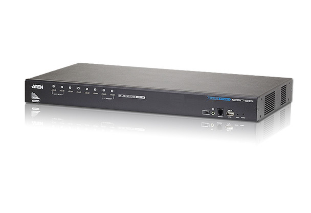 Aten 8 Port USB 2.0 HDMI KVMP Switch - Video DynaSync - multi-display support by stacking up to four CS1798 units Main Product Image