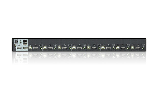 Aten 8 Port USB 2.0 HDMI KVMP Switch - Video DynaSync - multi-display support by stacking up to four CS1798 units Product Image 3