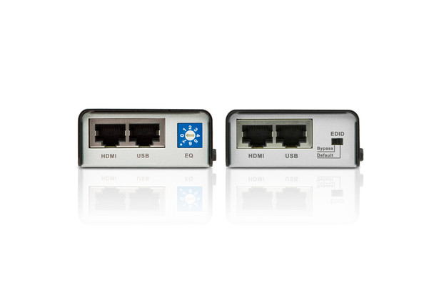 Aten HDMI Over 2 Cat 5 Extender with USB - supports up to 1080p @ 40m - transparent USB Support Product Image 3