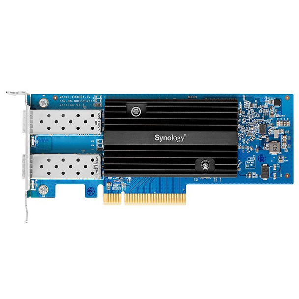 Synology E10G21-F2 Dual Port 10 Gigabit SFP+ PCIe Ethernet Adapter Card Product Image 2