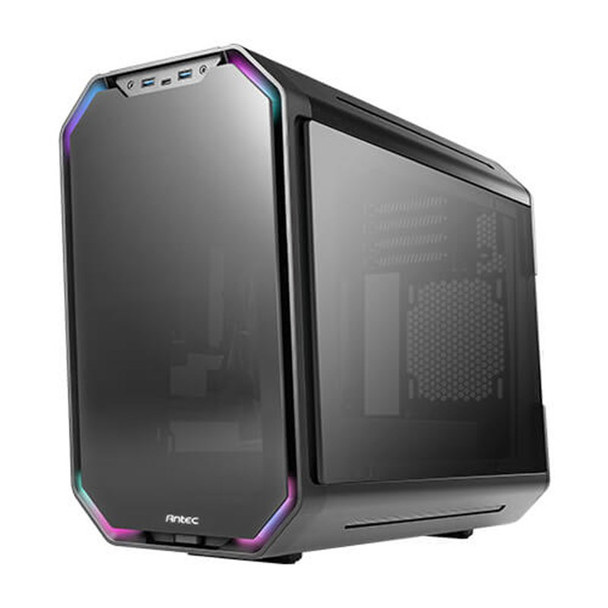 Antec Dark Cube Mid-Cube RGB Tempered Glass Micro-ATX Case Product Image 4