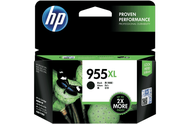 Product image for HP 955Xl Black Ink Cartridge