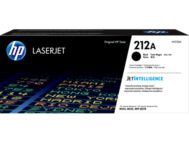 Product image for HP 212A Black Toner - Approx 5.5K Pages - For M554 - M555 - M558 Series