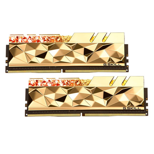 G.Skill Trident Z Royal Elite RGB 16GB (2x 8GB) DDR4 3600MHz Memory - Gold Main Product Image