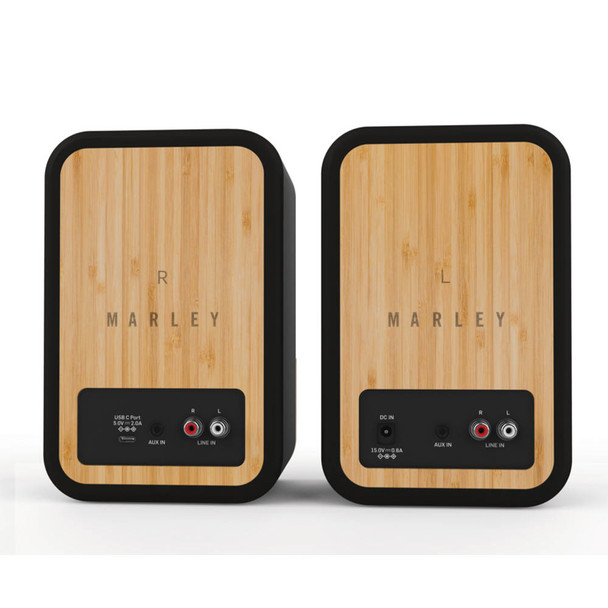 House of Marley Get Together Duo - Bluetooth Wireless Speakers - Black Product Image 4