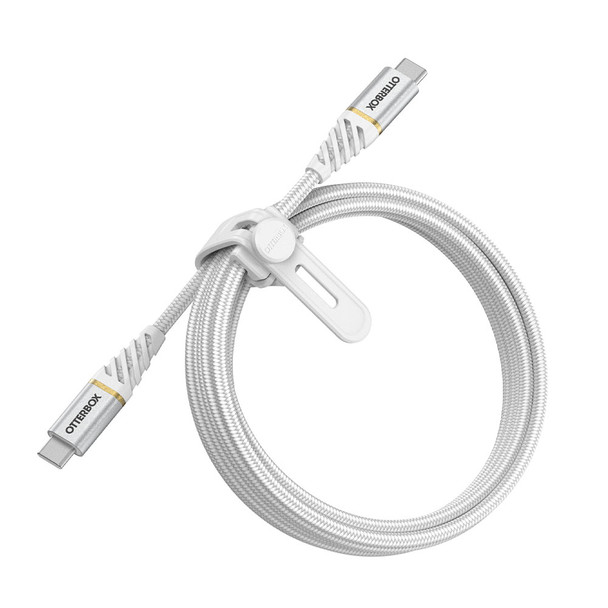 OtterBox Premium Cable - USB-C to USB-A Fast Charge  2m - White Main Product Image