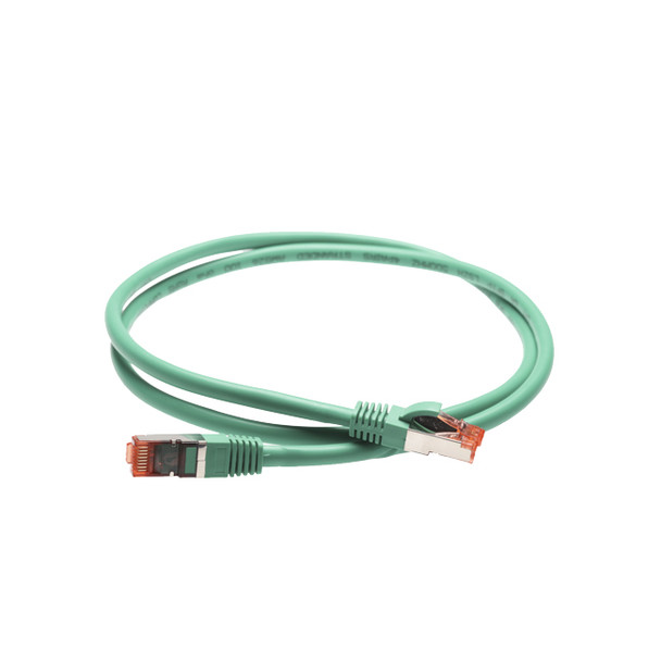 4Cabling 15m Cat 6A S/FTP LSZH Ethernet Network Cable - Green Main Product Image
